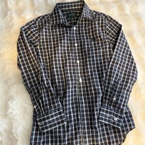 Preowned Lauren by Ralph Lauren Long Sleeve Button Down , Boys Size 12